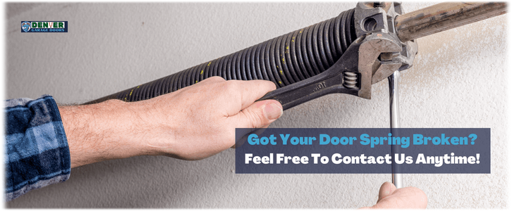 Broken Garage Door Spring Repair Denver CO